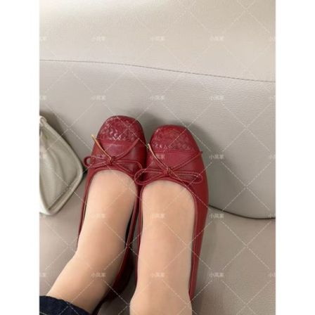 （小凤C定制）法式时尚百搭内增高单鞋