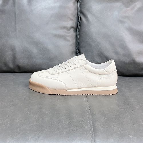 2026厚底潮鞋四季新款头层牛皮软底时尚百搭牛筋底休闲鞋88112主图