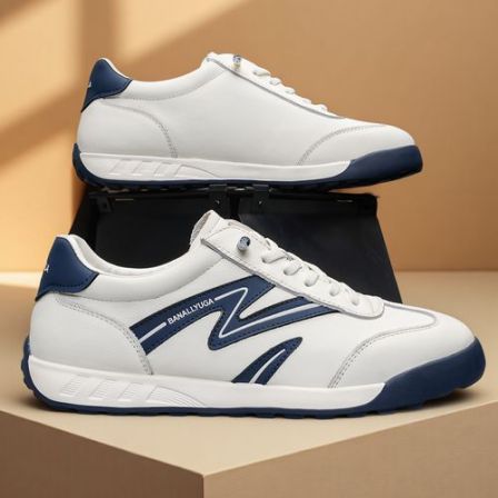 真皮男鞋夏季透气软底舒适防滑耐磨德训阿甘鞋男士鞋子运动休闲鞋