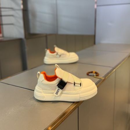 轻奢拼色爆款男士鞋男鞋一脚蹬时尚休闲百搭潮款流行懒人鞋高级感