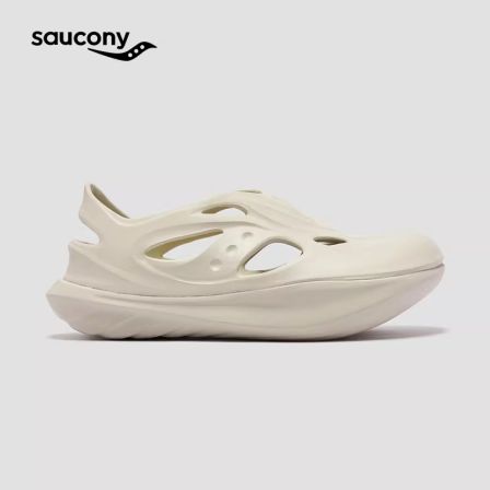 Saucony索康尼CRADLE YAT情侣款低帮一脚蹬大头潮流洞洞鞋凉拖鞋