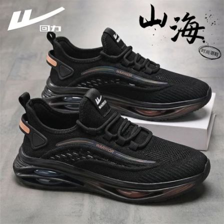 回力黑武士男鞋2026春季新款鞋子男款网面透气男士运动鞋休闲潮鞋
