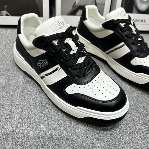 【列马鞋子】新款休闲男士板鞋时尚百搭高奢安脚软底软面舒适A101主图