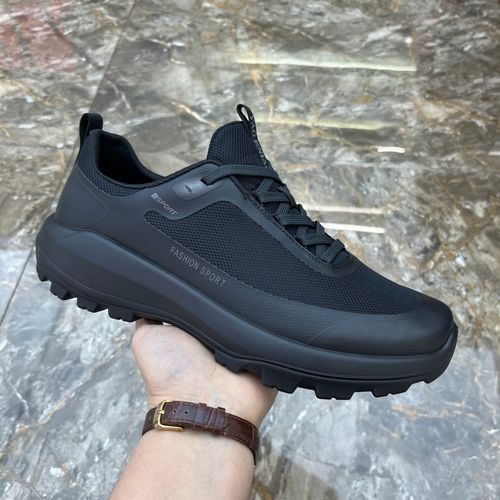 新款休闲运动男鞋春夏季厚底轻便透气单网低帮系带休闲运动鞋潮流主图