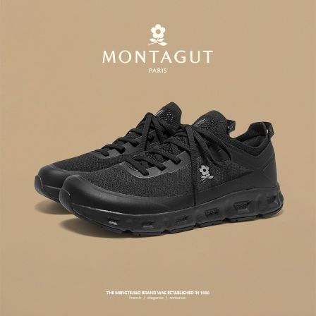 经典男鞋新款时尚百搭轻盈舒适运动休闲回弹减震防滑休闲鞋