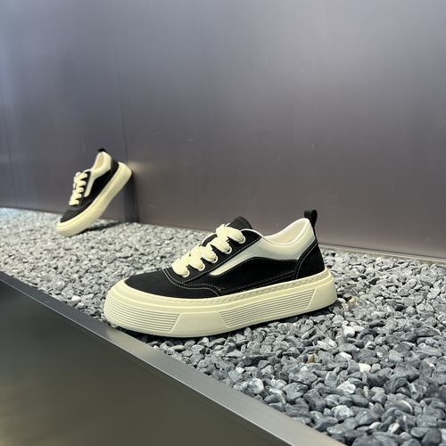 2026春夏新款低帮帆布透气青春时尚增高厚底超轻百搭休闲运动板鞋主图