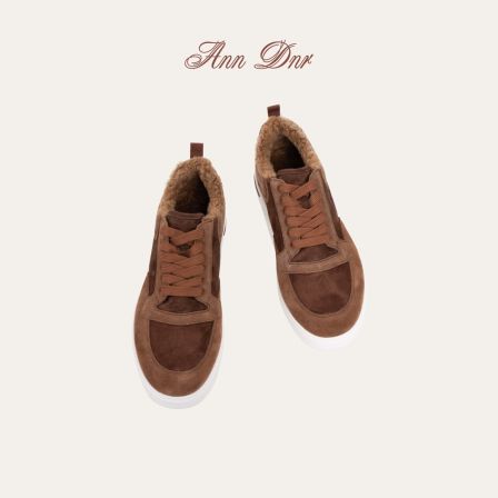 ANN DNR“Warm“牛反绒羊毛内里舒适休闲鞋XZ-ZD9958