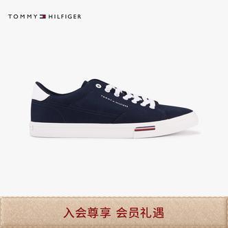 【节日礼物】Tommy26春夏新男装撞色后跟轻便休闲运动鞋帆布鞋05813