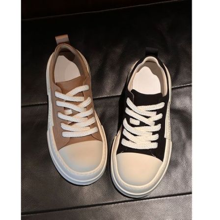 男士休闲板鞋2026春季新款舒适透气简约百搭厚底增高韩版运动鞋子