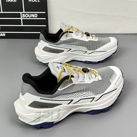 明星同款男士透气运动鞋2026新款韩版网面徒步登山休闲鞋百搭跑鞋