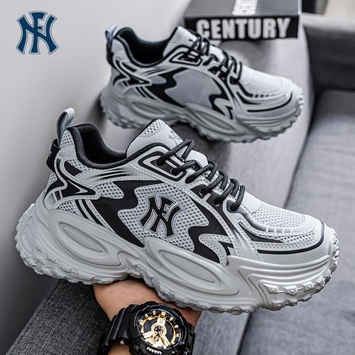 梵纳/FN男鞋透气网面运动休闲鞋户外舒适软底时尚百搭厚底增高鞋主图