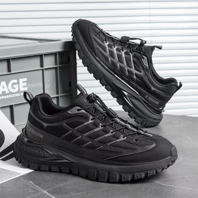 老爹鞋男2026春季新款男鞋潮流透气百搭休闲学生厚底增高潮鞋子男主图