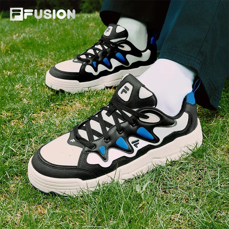 FILA FUSION斐乐潮牌BURWEED滑板生活鞋男2025冬新款苍耳鞋休闲鞋主图