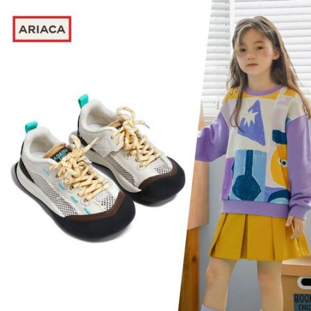 ARIACA艾芮苏女童休闲鞋2026春季新款儿童网面透气女孩户外运动鞋
