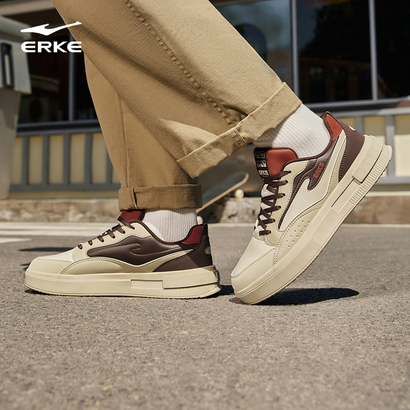 惊鸿1.0丨鸿星尔克春季男士舒适潮流减震百搭运动鞋51124101172主图