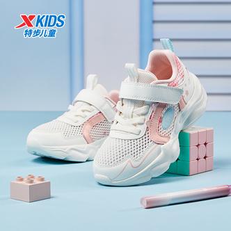 特步儿童夏季新款大网透气跑鞋中小童减震防滑运动鞋674214329114主图