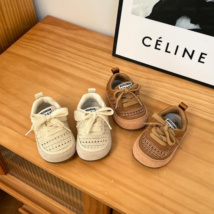 春款学步鞋男女童儿童鞋春季新款透气软底软面防滑1695主图