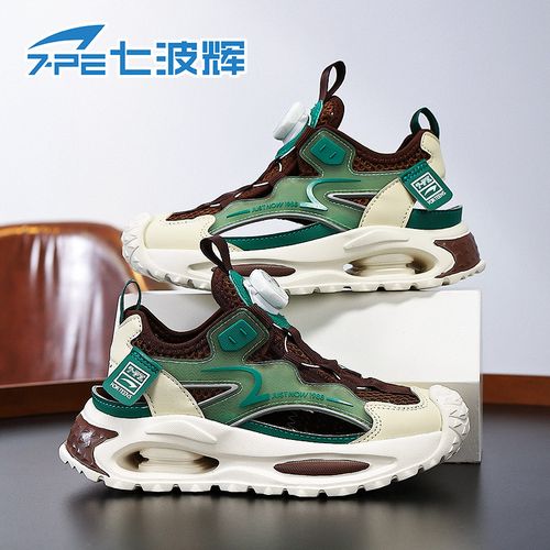 七波辉男童夏季休闲透气儿童网面包头凉鞋户外涉水朔溪鞋运动鞋主图