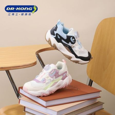 DR·KONG/江博士·健康鞋26春网布透气魔术贴学步鞋防滑运动户外鞋