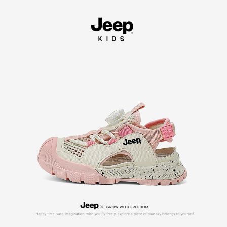 jeep童鞋夏季男女童户外镂空包头运动凉鞋轻便软底涉水防滑沙滩鞋