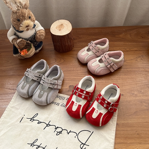 奇诺鼠儿童童鞋春秋宝宝鞋单鞋软底学步鞋透气春季防滑运动1500主图