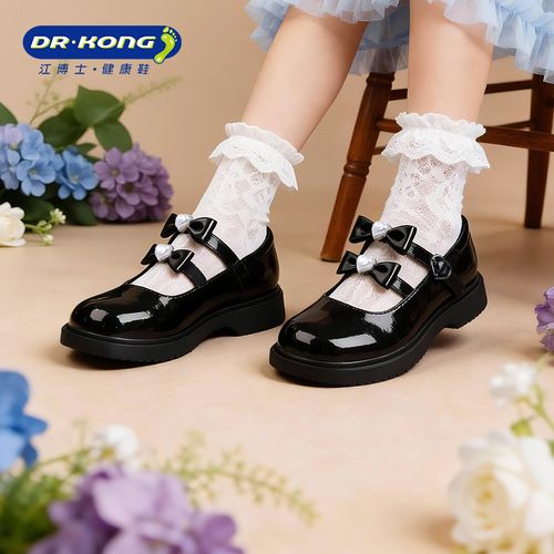 DR·KONG/江博士·健康鞋26春季新款女孩公主礼仪鞋宝宝女童皮鞋主图