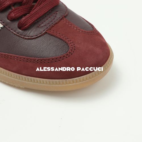 AP洛哥42144XA【行走艺术】复古红色小牛皮橡胶底百搭平底休闲鞋主图