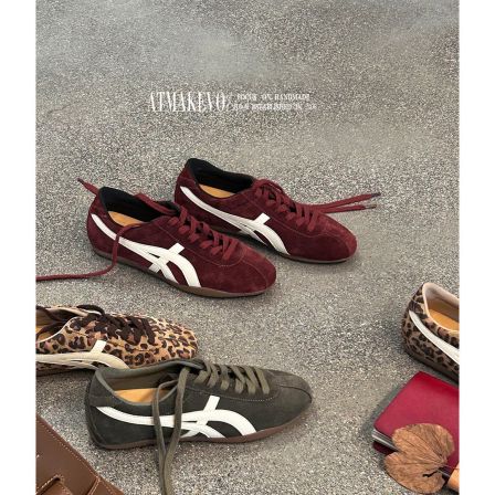 吕小布 | 老钱复古软底德训 休闲跑步鞋户外运动真皮薄底鞋女0727