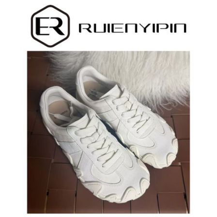 7889#【炫妈】偏大一码 牛皮/牛猄皮 八爪鱼德训鞋 时尚平底女鞋