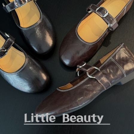 【小美家】头层牛皮四季单鞋