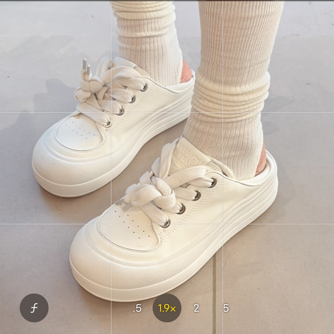 {STAR SHOP} 春夏新款 厚底百搭 休闲圆头小白鞋主图