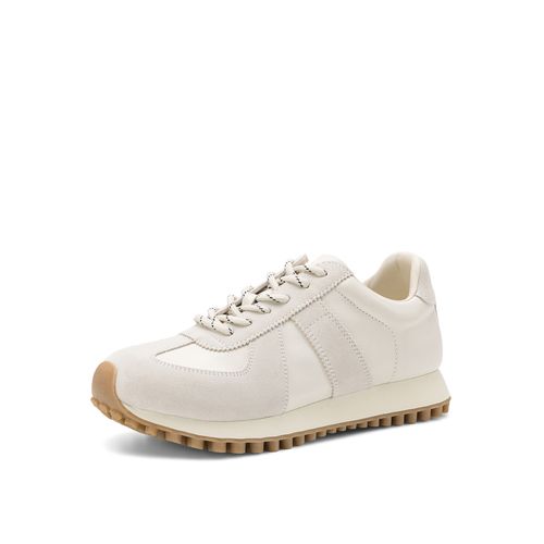 【胎牛皮】阿楠anan轻便百搭厚底真皮轻盈舒适休闲鞋德训女鞋600334主图