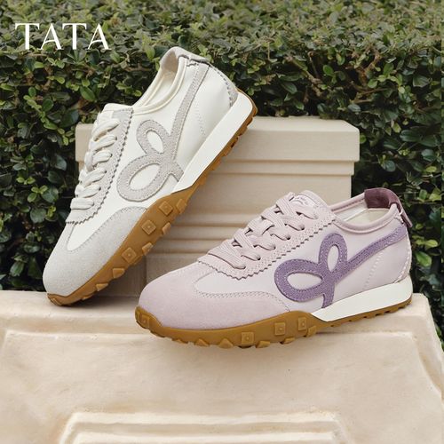 TATA他她2026春新款商场同款日常简约阿甘鞋女休闲运动鞋CNH01AM6主图
