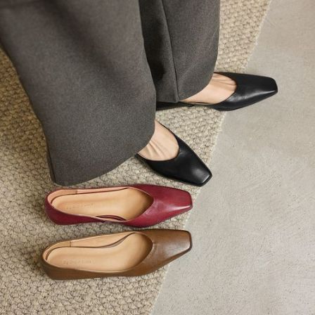 一脚蹬粗浅口单鞋简约风约会气质单鞋通勤日常2026年春秋季新款