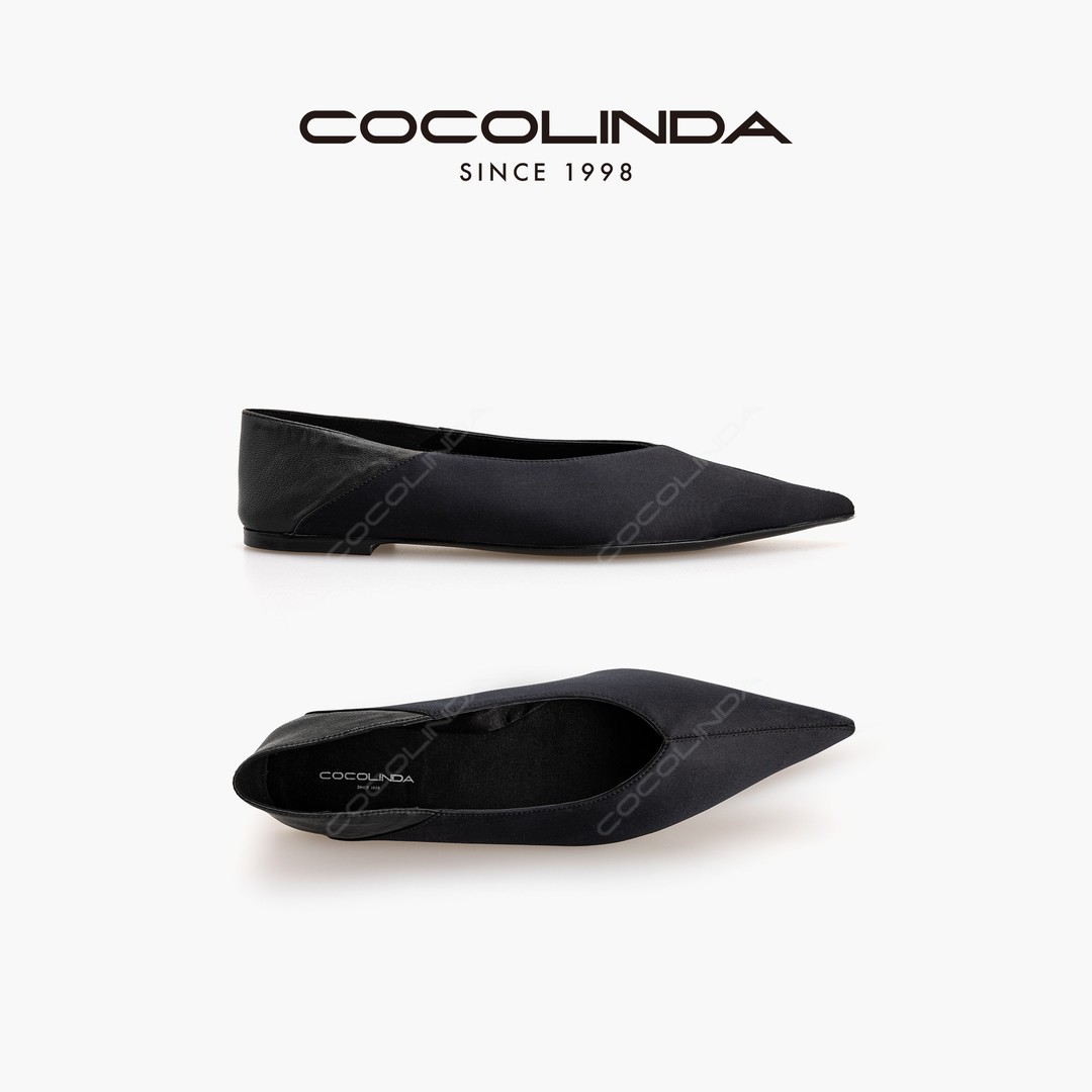 COCOLINDA | “格林小镇” 真丝布ROW风【意大利尖头鞋】X2705主图