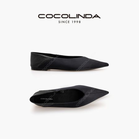 COCOLINDA | “格林小镇” 真丝布ROW风【意大利尖头鞋】X2705