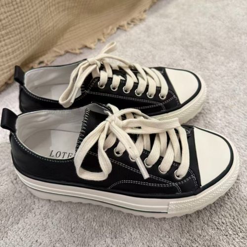 YX九XZ2022603112新款春款厚底帆布鞋经典百搭时尚韩版主图