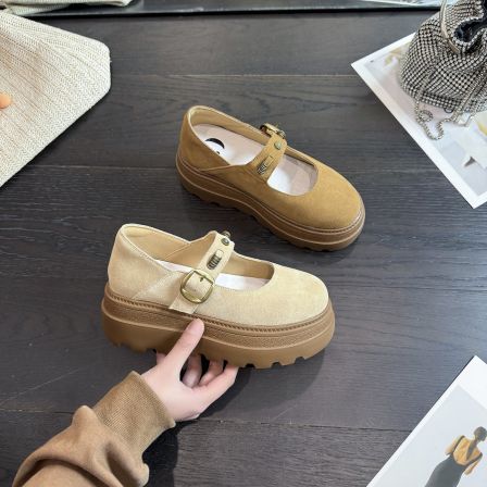 IG/IGC增高7CM2026春夏季新款爆款时尚厚底休闲透气百搭女鞋60629