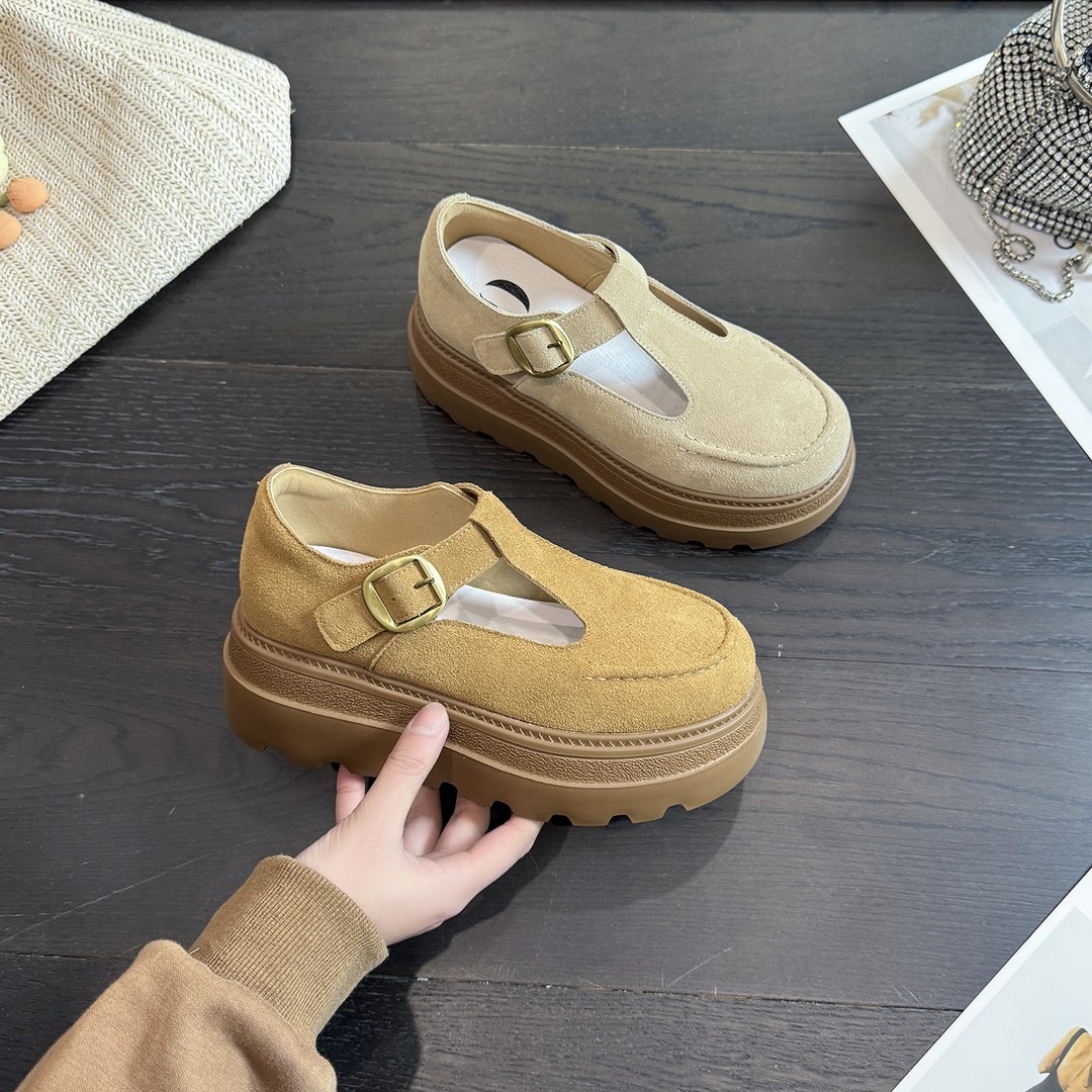 IG/IGC增高6CM2026春夏季新款爆款休闲透气时尚百搭厚底女鞋60628主图