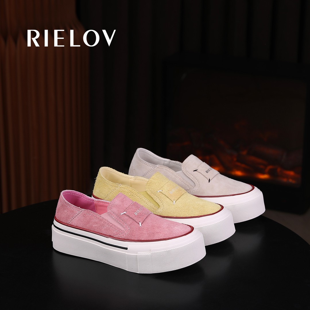 【阿布女鞋 迎春】增高5cm时尚潮流百搭女士休闲鞋26806-2主图