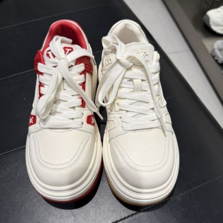 粉丝灯牌拍！真皮4.5cm超轻厚底高端休闲鞋T3060