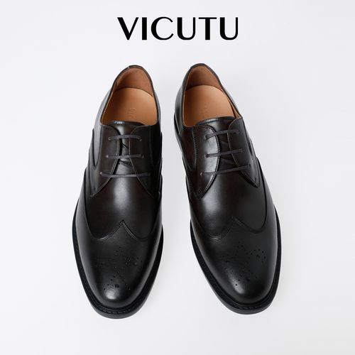 男士皮鞋舒适牛皮革商务正装西服通勤休闲百搭男鞋时尚简约主图