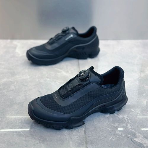 2026新款踪迹休闲鞋时尚百搭潮流健步通勤黑色透气网面男式运动鞋主图