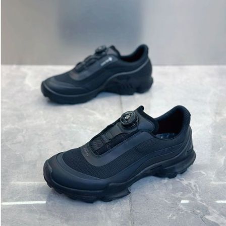 2026新款休闲鞋时尚百搭潮流健步户外通勤黑色透气网面男式运动鞋