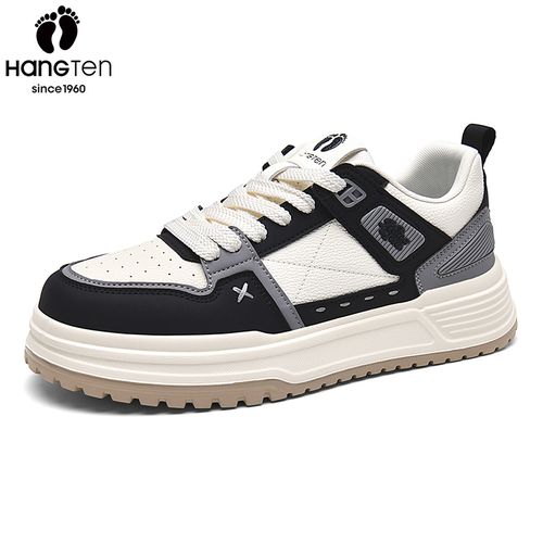 美国欢腾男鞋新款厚底增高撞色拼接百搭板鞋时尚运动潮流休闲鞋男主图