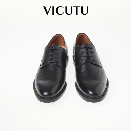 威可多正装皮鞋男秋冬西裤新郎结婚礼服休闲经典通勤百搭黑色男鞋主图