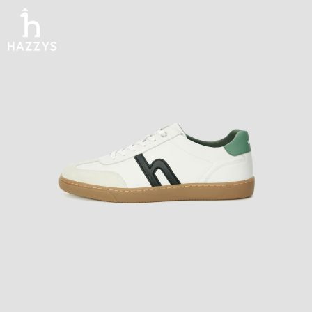 【商场同款】HAZZYS哈吉斯男士时尚休闲鞋拼色百搭低帮德训鞋