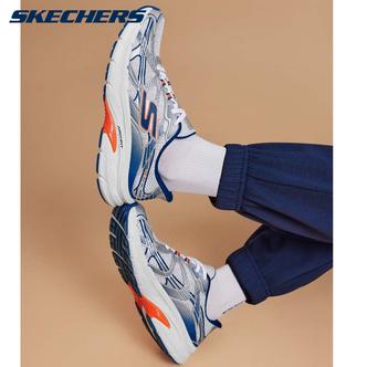 斯凯奇男鞋闪穿鞋透气网面运动鞋缓震休闲鞋跑步鞋221103主图