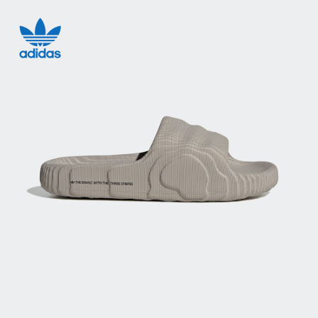 阿迪达斯三叶草男女拖鞋ADILETTE 22波浪一字拖凉鞋HQ4670