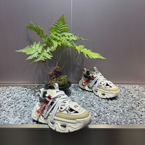 老爹鞋男鞋春季新款时尚个性厚底轻便复古潮流百搭舒适运动休闲鞋主图